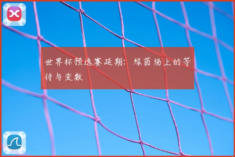 世界杯预选赛延期:绿茵场上的等待与变数